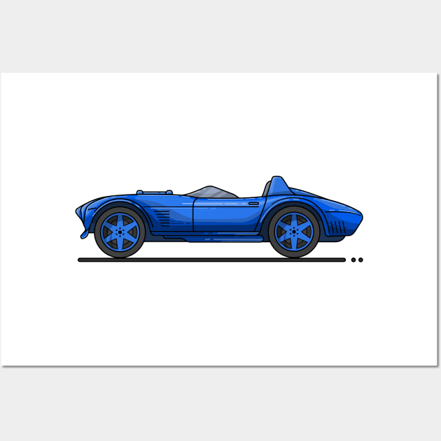 roadster Wall Art by garistipis